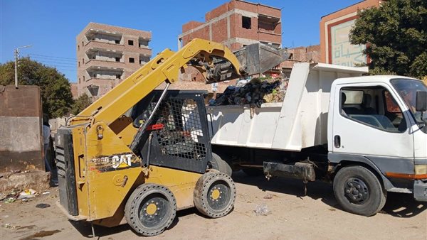 إالة القمامة من شوارع