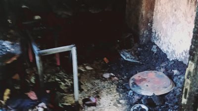 الشقة بقت فحم.. حريق هائل داخل شقة سكنية بأسيوط