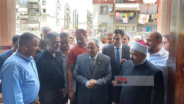 افتتاح مسجد ببورسعيد