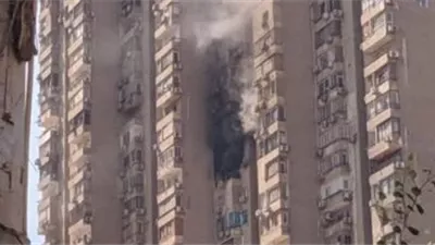 إصابة شخصين باختناق إثر حريق بشقة سكنية في المعادي