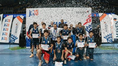 بحضور بلال كوليبالي.. ناجتس وواريورز أبطال دوري NBA jr مصر في نسخته الثانية