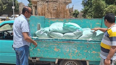 إحباط محاولة تهريب 1.7 طن دقيق بلدي مدعم قبل بيعه في السوق السوداء بقنا