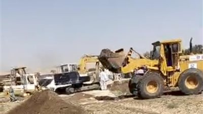 استخراج جثمان شخص سقط في بئر بعمق 9 أمتار بالمنيا