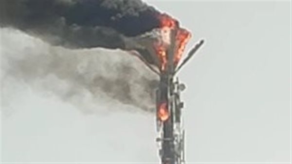 جانب من الحريق 