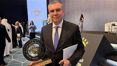 تكريم عمرو الليثي بـ الملتقى الإعلامي العربي في الكويت 