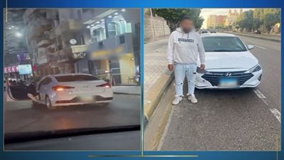 القبض على سائق أجرى حركات استعراضية بسيارته وعرض حياة المواطنين للخطر في الإسكندرية