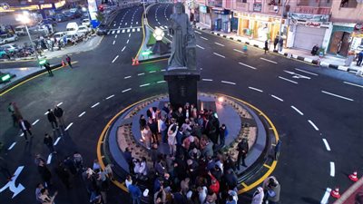 جدل حول نقل تمثال الإمام محمد عبده من ميدان المحطة بدمنهور