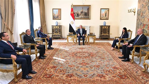 السيسي يلتقي رئيس