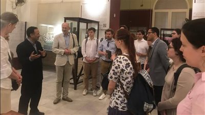 المتحف المصري بالتحرير يستقبل وفدًا أكاديميًا من جامعة فيينا | صور