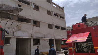 اندلاع حريق أعلى سطح شركة أدوية بجوار مستشفى معهد ناصر دون إصابات حتى الآن