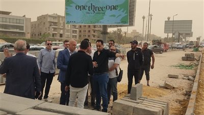 نائب رئيس هيئة المجتمعات العمرانية يتابع خطة تطوير محور 26 يوليو