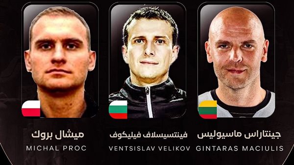 طاقم حكام سلة الأهلي