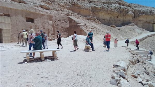 جانب من استقبال الوفود