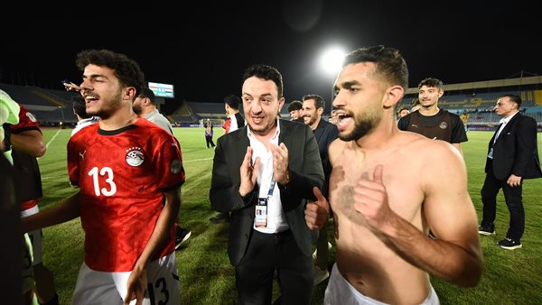 احتفالات منتخب الشباب