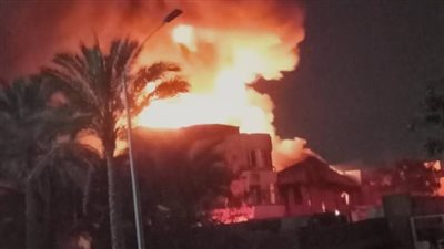 حريق في مصنع بالعاشر من رمضان والحماية المدنية تتدخل