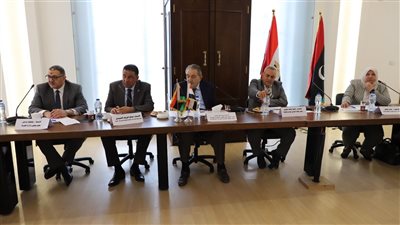 اللجنة الجمركية المصرية الليبية تناقش آليات بدء التدريب للجمارك الليبية