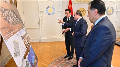 مصدر بالصحة: الرئيس اطلع على التصميمات الهندسية لمدينة المستشفيات والمعاهد التعليمية ومراكز التنمية البشرية