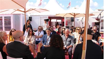 بحضور سميح ساويرس.. الجناح المصري يستضيف جلسة نقاشية حول فرص التصوير في مهرجان كان السينمائي