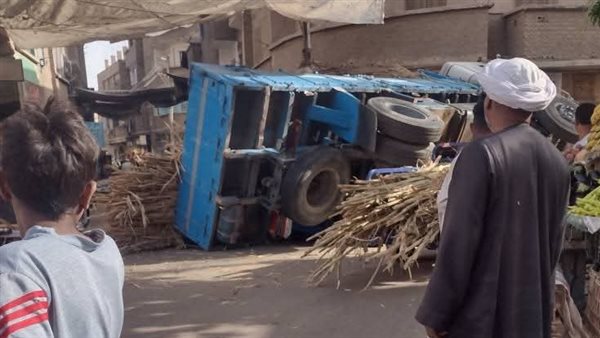 انقلاب سيارة نقل