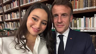 لينا صوفيا عن مقابلتها لـ ماكرون بمصر: قعدته مع المصريين غيرت رأيه عن القضية الفلسطينية