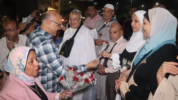 محافظ القليوبية يودع