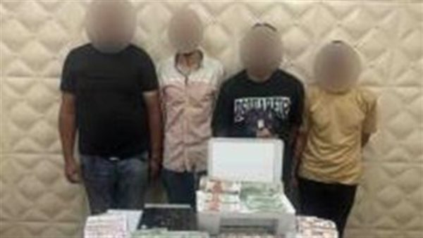 المتهمين والمضبوطات