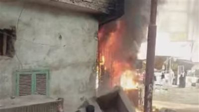 السيطرة على حريق محل أجهزة كهربائية في كوم أمبو بأسوان