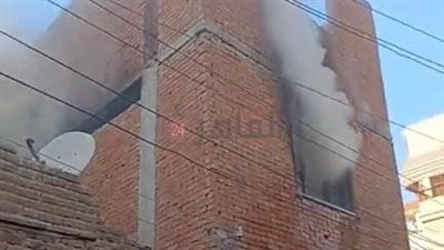 حريق في مخزن أسفل منزل بالغربية.. والدفع بـ4 سيارات إطفاء