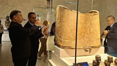 متحف الحضارة يستقبل وفدًا صينيا رفيع المستوى