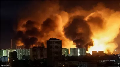 هجوم جديد بالمسيّرات على العاصمة كييف وتحذير من ضربات صاروخية