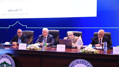 وزير التعليم العالي يترأس اجتماع مجلس الجامعات الخاصة بجامعة مصر للعلوم والتكنولوجيا