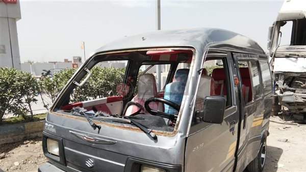 آثار حادث الطريق