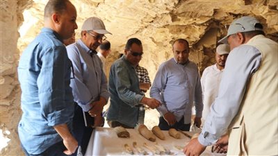 تعود لعصر الدولة الحديثة.. اكتشاف 3 مقابر جديدة لكبار رجال الدولة بالأقصر