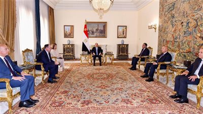 السيسي: نطمح لأن تكون مصر مركزًا صناعيًا كبيرًا للصناعات الأمريكية في إفريقيا والشرق الأوسط