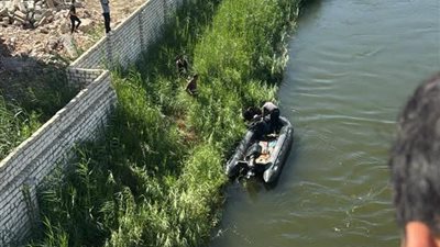 البحث عن جثمان صغير غرق في نهر النيل بالمنيا خلال اللعب بعد خروجه من الامتحانات