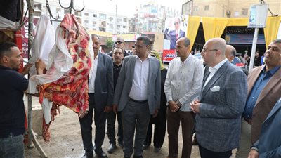 محافظ بني سويف يفتتح ثاني معارض عيد الأضحى لتوفير اللحوم والسلع 