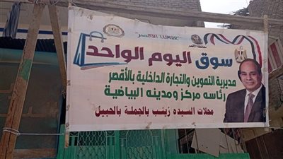 افتتاح رابع أسواق اليوم الواحد بالأقصر.. تخفيضات تصل لـ30% لتخفيف أعباء المواطنين قبل العيد