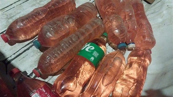 ضبط زيوت مجهولة المصدر