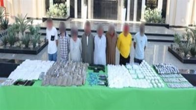 مصرع عنصر جنائي في أسيوط.. وضبط بؤر إجرامية لتجارة المخدرات في المحافظات