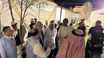 السياحة تعاين مخيمات البري والخمس نجوم استعدادا لتصعيد الحجاج | صور