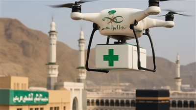 اختصر الوقت لـ6 دقائق.. السعودية تستخدم الدرون لنقل الأدوية للمستشفيات في المشاعر المقدسة