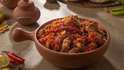 طريقة عمل لحمة الرأس للشيف هالة.. طاجن شعبي بالبطاطس لعيد الأضحى