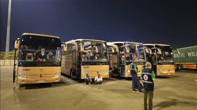 التضامن: استلام 283 حافلة مطابقة للمواصفات الفنية استعدادًا لتصعيد الحجاج إلى عرفات | صور 