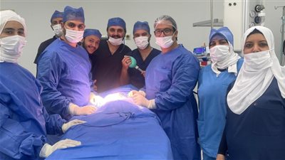 فريق طبي بمستشفى الخانكة ينجح في إنقاذ رضيعة تعاني من عيب خلقي نادر 