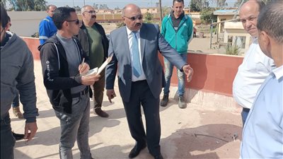 رئيس مياه القناة يفاجئ المحطات لمتابعة انتظام العمل استعدادا لعيد الأضحى 