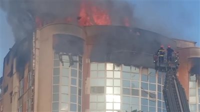 سلم هيدروليكي.. تفاصيل السيطرة على حريق مدرسة دولية بالإسكندرية