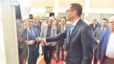 وزير الاستثمار يفتتح مركز اختبارات القدرة الإطفائية بهيئة الرقابة على الصادرات والواردات