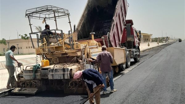 تنفيذ أعمال الطرق