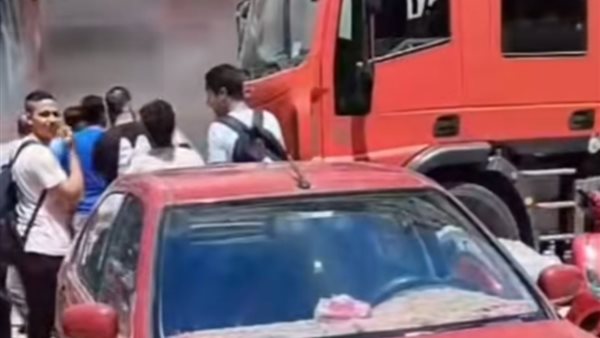 حريق ببورسعيد