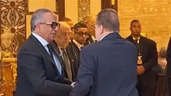 عزاء والدة عمرو الجنايني